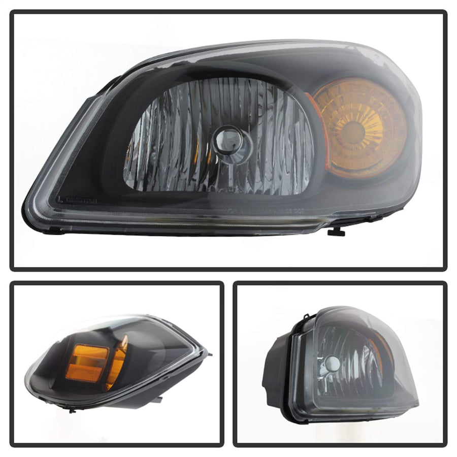 5079794 xTune Crystal Headlights Black/Clear