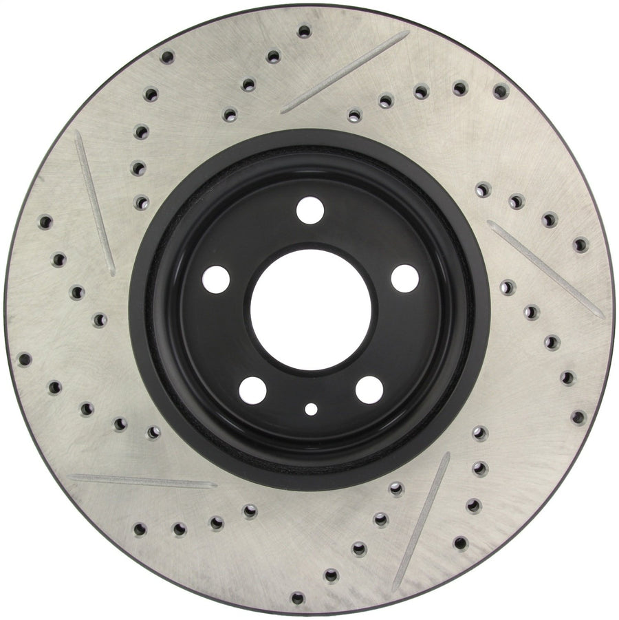 Sport Drilled/Slotted Brake Rotor StopTech 127.33136L (Front Left), 1 Pack
