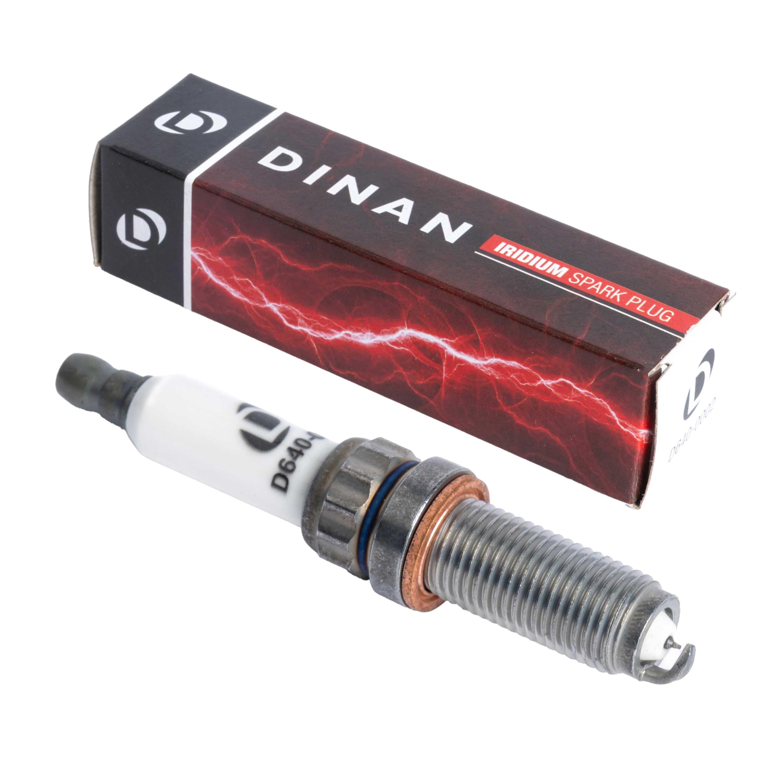 Dinan Pro Iridium Spark Plug D640-0002 - Select BMW N & S Series Models - N20 N54 N55 N63/TU S55 and S63/TU - 12x26.5x14mm - Heat Range 9 - Direct Replacement for OEM Stock Parts - 1 pack