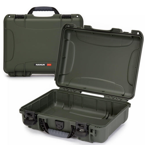 Olive NANUK 910 Waterproof Hard Case Empty
