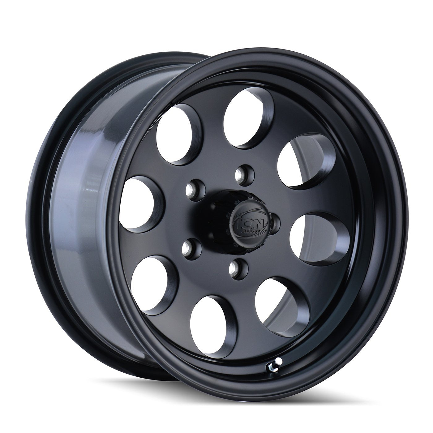 16x8 171, Bolt Pattern: 8x170/, Offset: -5, MATTE BLACK, set of 1