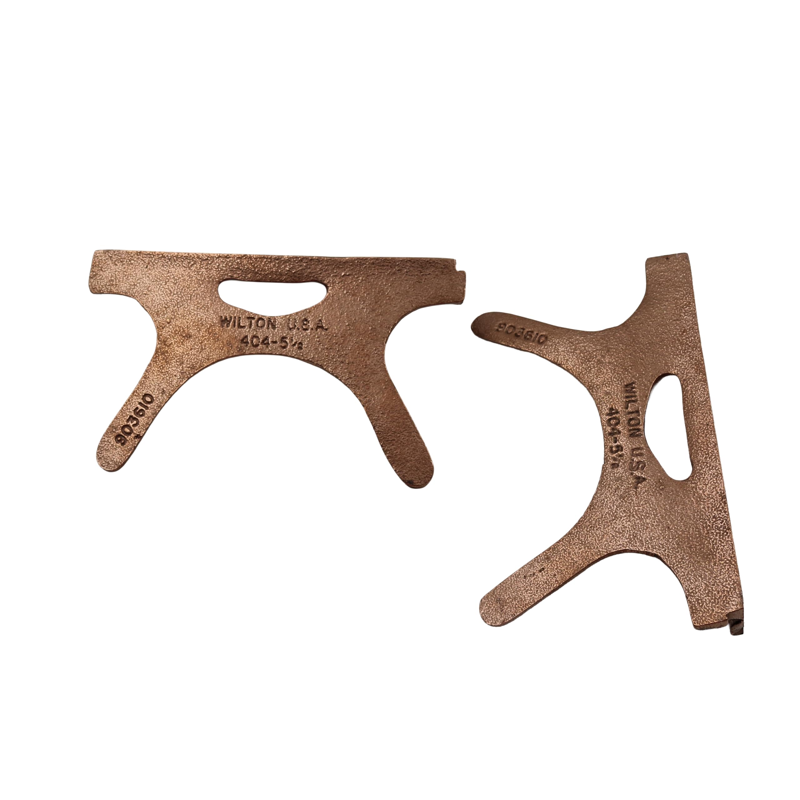 5-1/2" Wilton Copper Vise Jaw Caps (404-5.5)