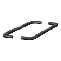 3-Inch Round Black Steel ARIES Nerf Bars, No-Drill, Fits Select Chevrolet Silverado, GMC Sierra 1500 Extended Cab