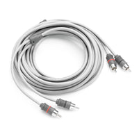18' Clarion CMC-GRYAIC2-18 2 Channel Marine Grade RCA Style Audio Interconnect