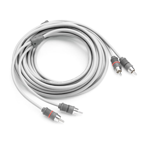 18' Clarion CMC-GRYAIC2-18 2 Channel Marine Grade RCA Style Audio Interconnect