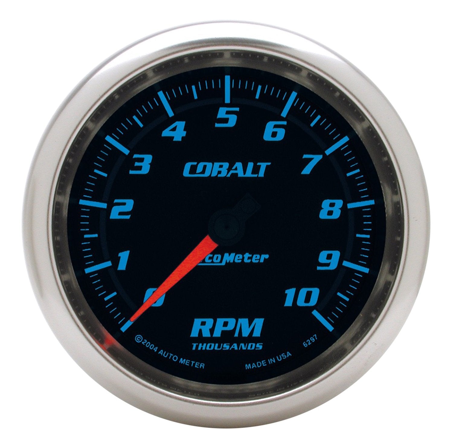 Cobalt Auto Meter 6297 3-3/8" 10000 RPM In-Dash Tachometer