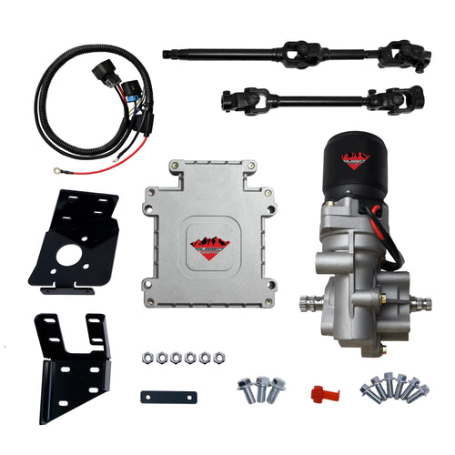 Electric Power Steering Kit Rugged for Polaris Sportsman 450/500/570/800//ETX, Is A Bolt On System, Steers Easily When Navigating Rough Terrains (See Fitment Details in Description)