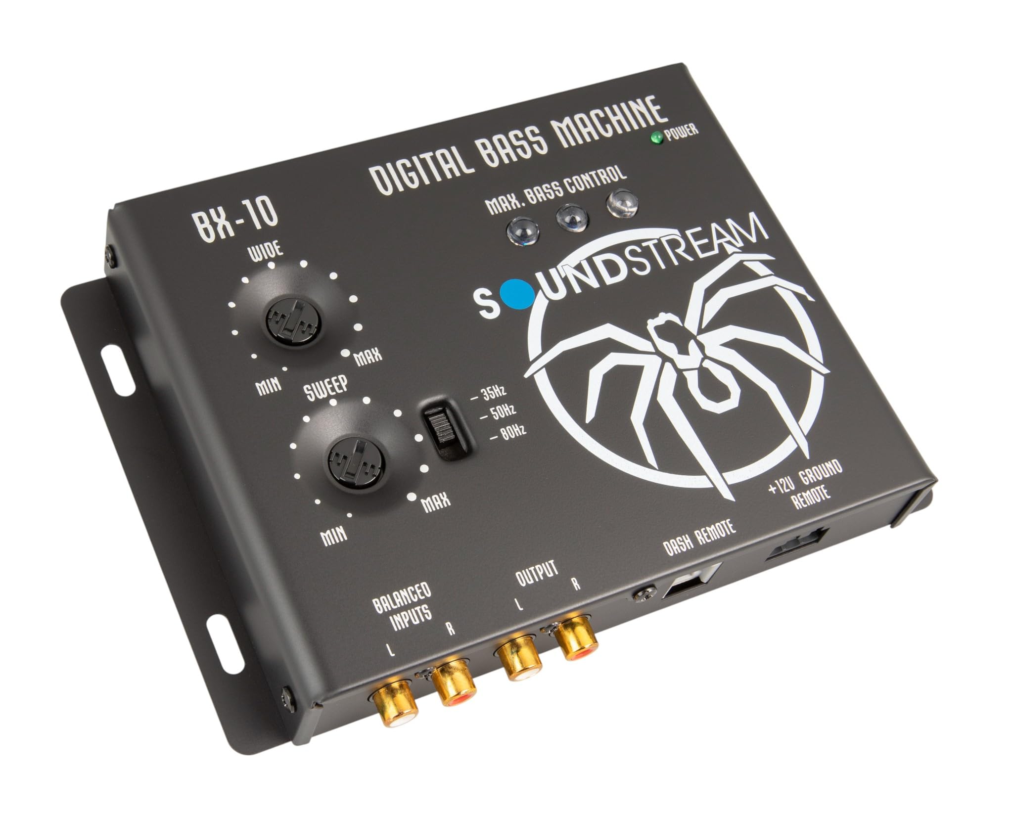 Bass Enhancer Processor Soundstream BX-10 – Car Audio Bass Restoration Processor with Remote Control | Epicenter Alternative for Factory & Aftermarket Sound Systems | Subwoofer Bass Booster
