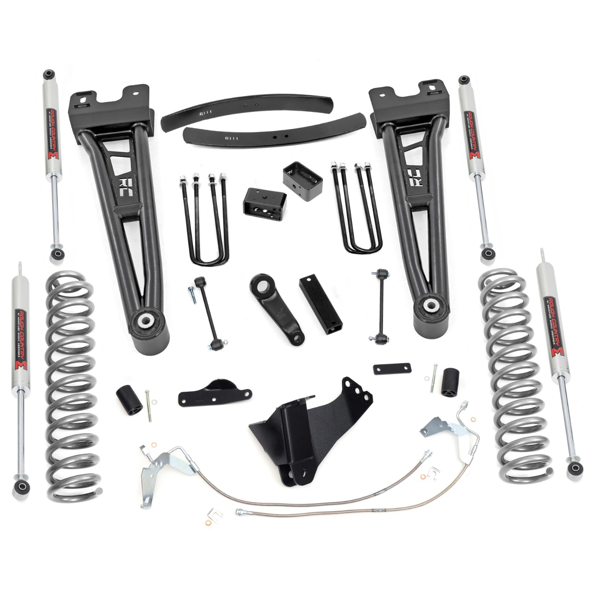 6" Lift Kit Rough Country for 08-10 Ford F-250/F-350 Super Duty | Gas - 53940