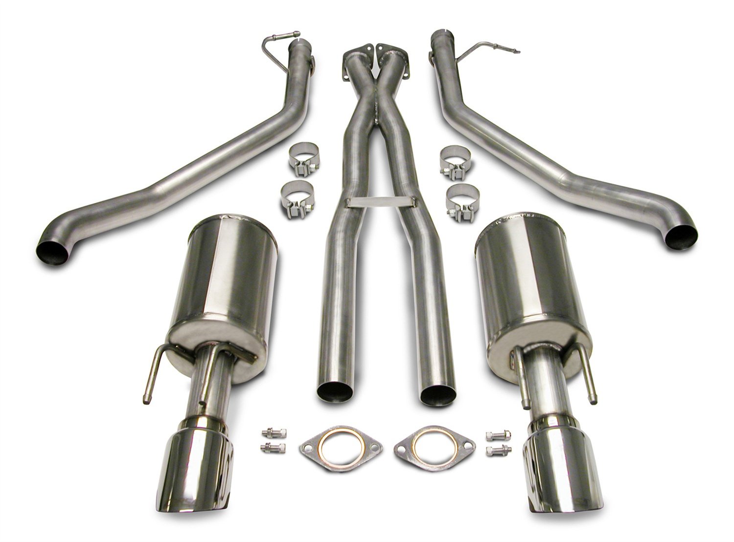 Cat-Back Exhaust System CORSA 14189 with X-Pipe