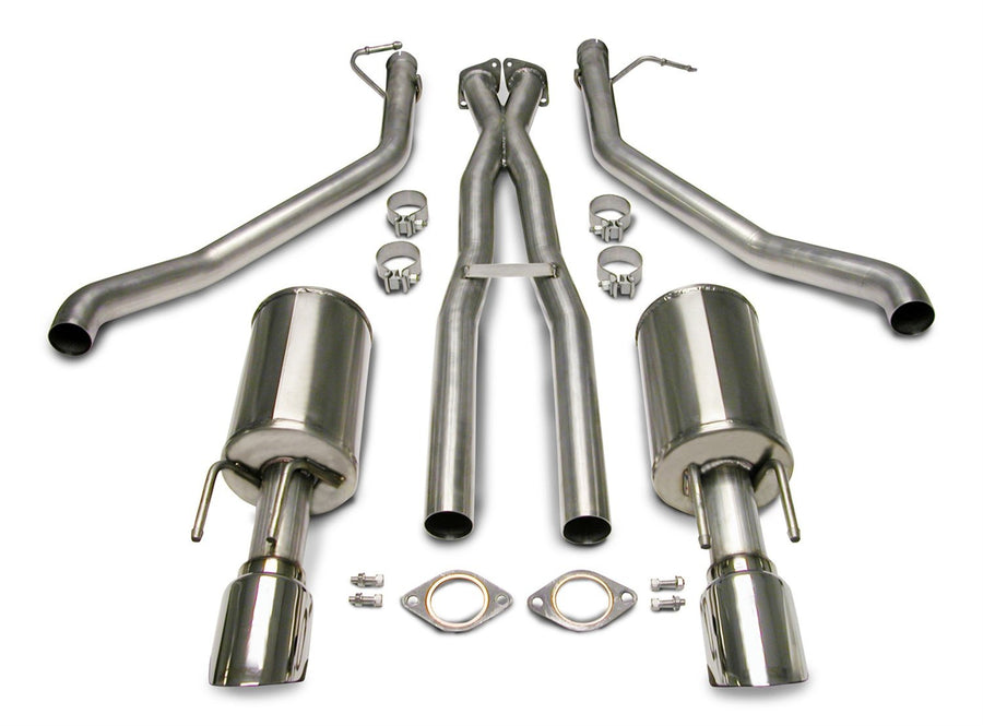 Cat-Back Exhaust System CORSA 14189 with X-Pipe