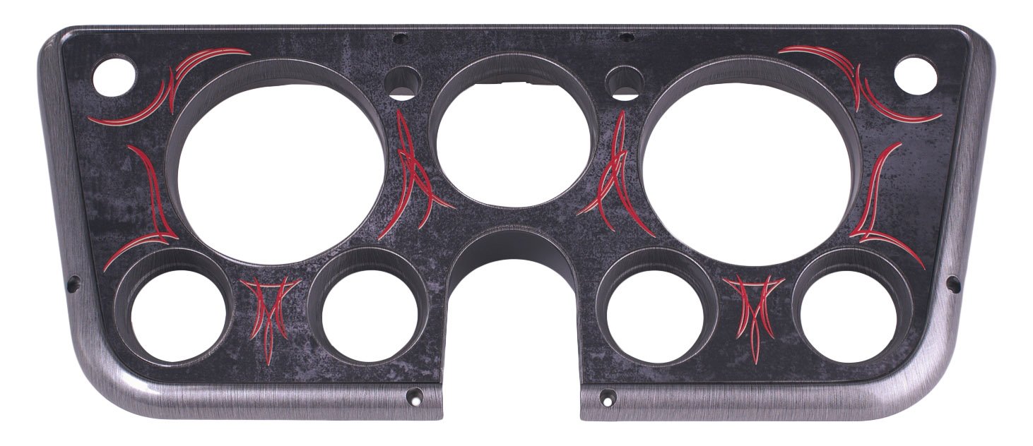 6772-P Lokar Performance Products 67-72 Gm Truck Gauge Bezel Pinstriped
