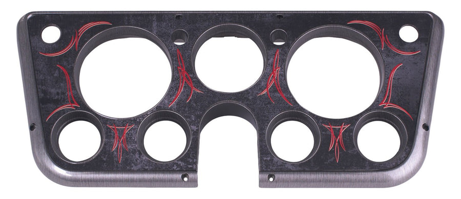6772-P Lokar Performance Products 67-72 Gm Truck Gauge Bezel Pinstriped