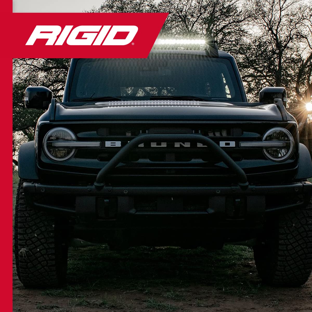 Roof Rack Mount Kit – RIGID INDUSTRIES Fits the 2021 Ford Bronco