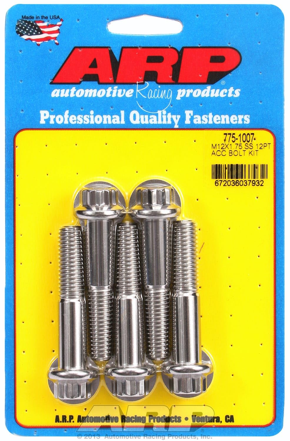 Bolt, ARP (775-1007) Stainless Steel