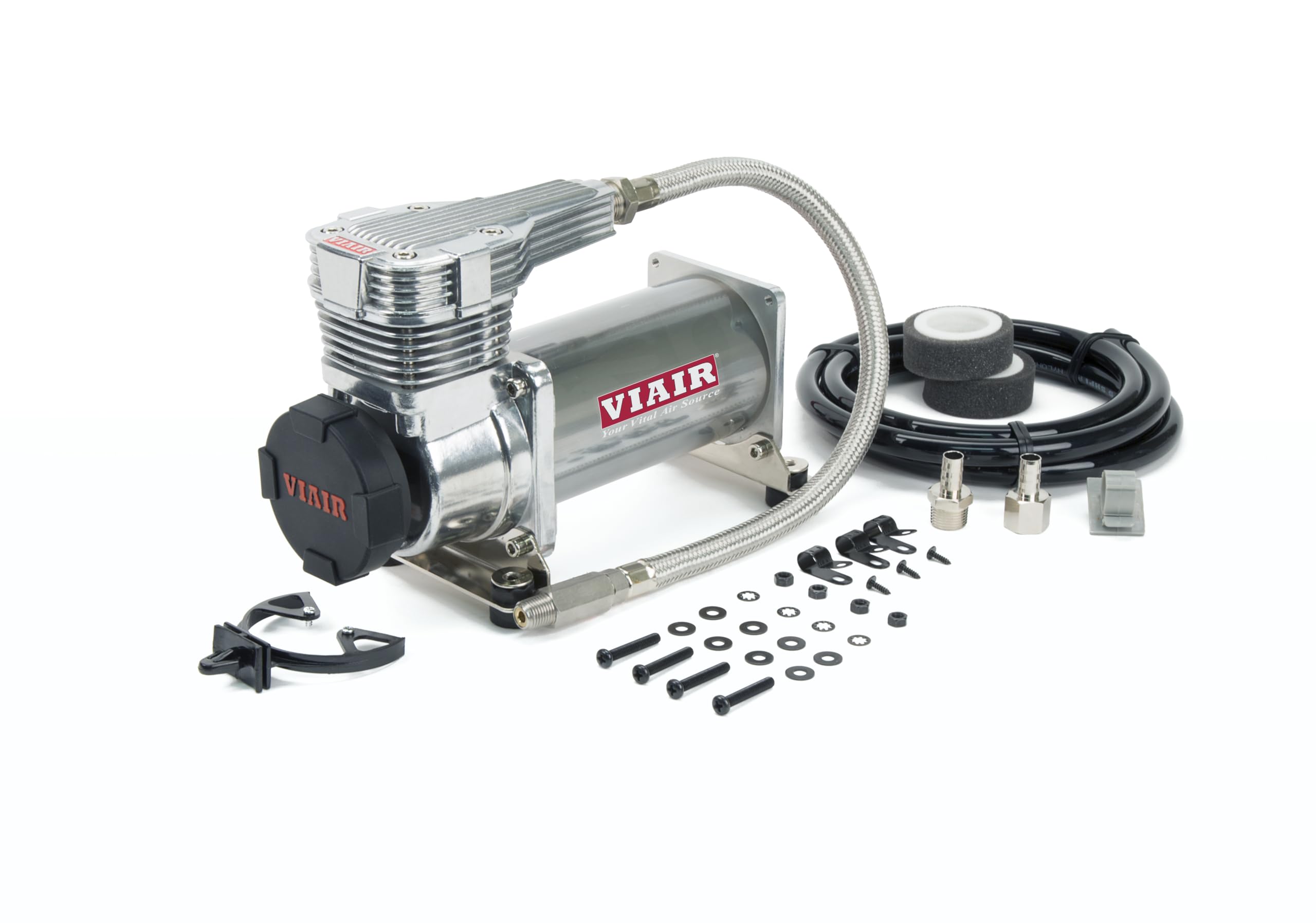 175 Psi 425C Platinum Compressor Kit (Gen 2) W/Matte Black Filter, 1/4" Port (12V, 33% Duty @ 175 Psi)