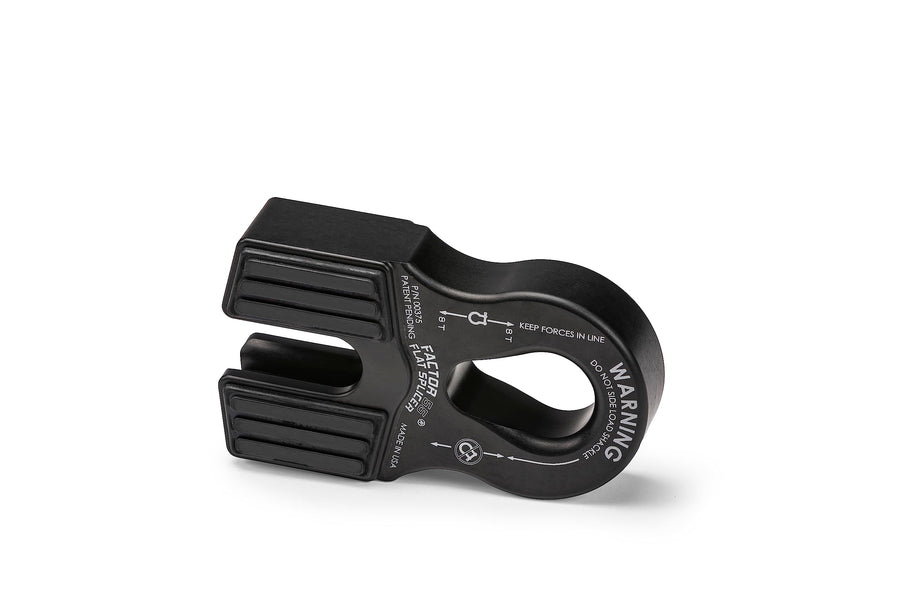 Flat Splicer Factor 55 Low-Profile Design for Synthetic Rope, Fits Synthetic Rope up to 1/2" - Black