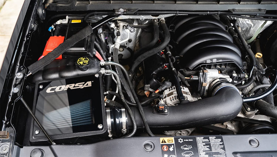 2019 Chevrolet Silverado 1500 Corsa 6.2L V8 Closed Box Air Intake w/MaxFlow 5 Oiled Filter (45554)