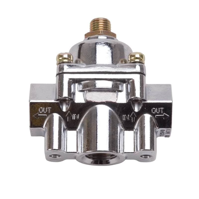 1-4 PSI Edelbrock Chrome Fuel Pressure Regulator 1789