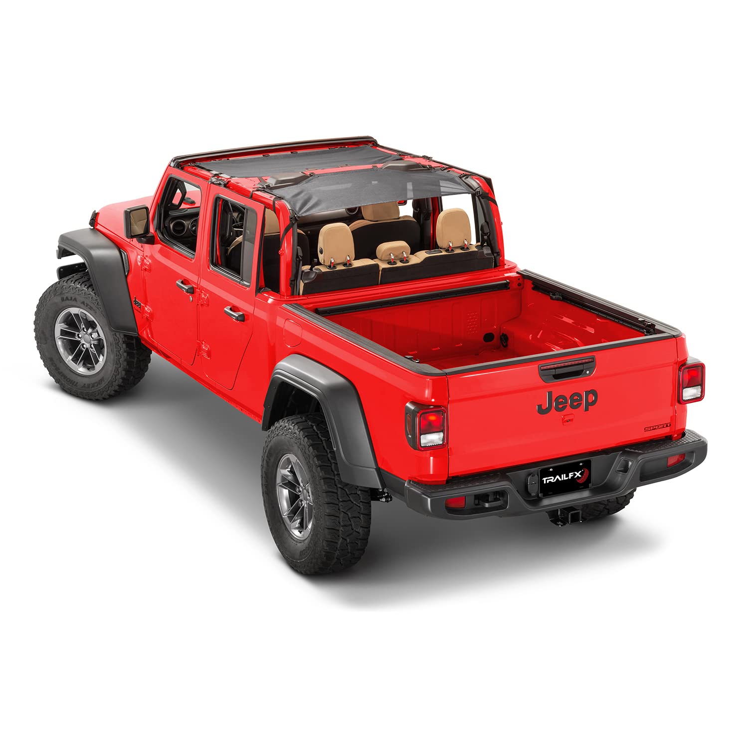 Mesh Bikini Top TRAILFX, Fits Gladiator (2020-2023), Fits Under Soft or Hard Tops