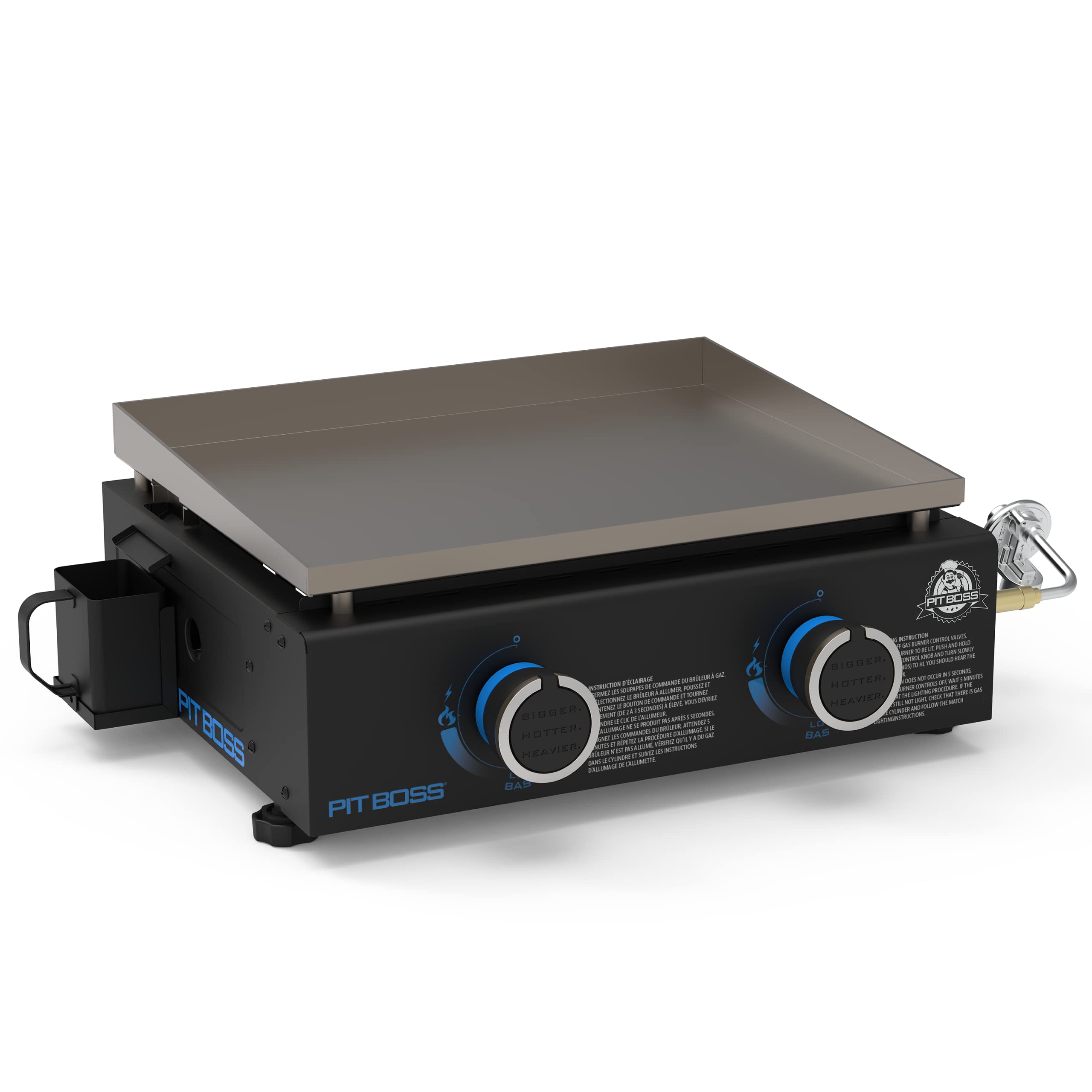 2-Burner Pit Boss 10960 Tabletop Griddle, Black