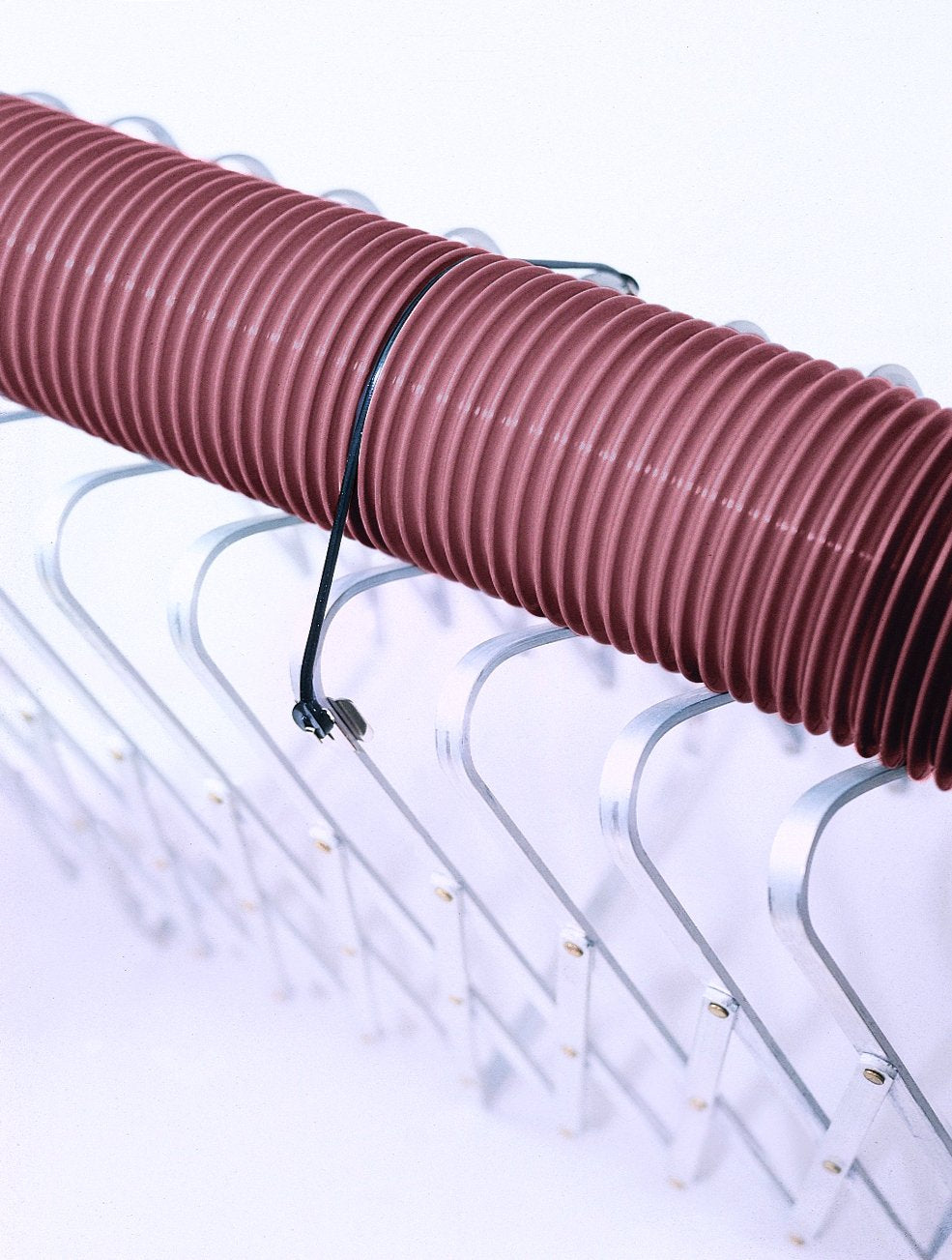 Camco Sewer Hose Support Aluminum, Supports Hoses Up to 10', Includes Strap Kit to Secure Your Hose in Place, Durable Construction, Lightweight Design, 40351