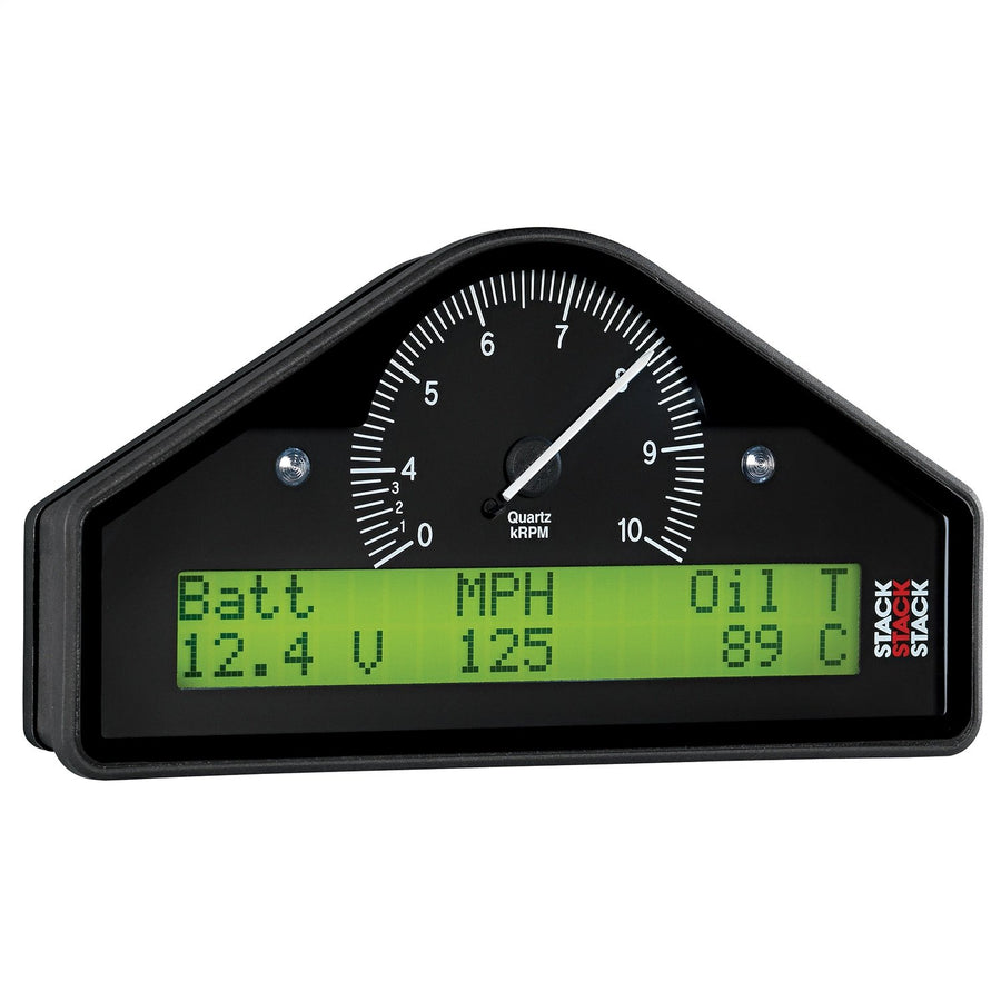 Street Dash, Auto Meter: Blk, 0-4-10K RPM (Psi, Deg. C, Mph)