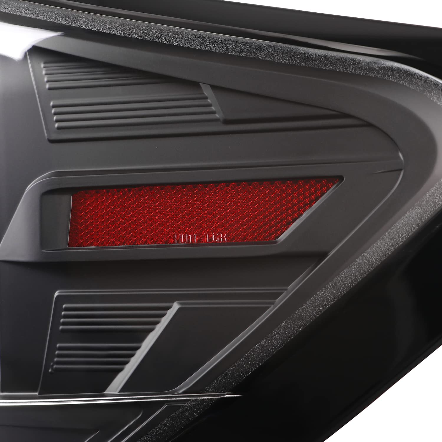 Black Sequential Tail Lights w/White LED Bar SPEC-D TUNING Compatible with 2008-2011 Subaru Impreza/Impreza WRX, Left + Right Pair Assembly