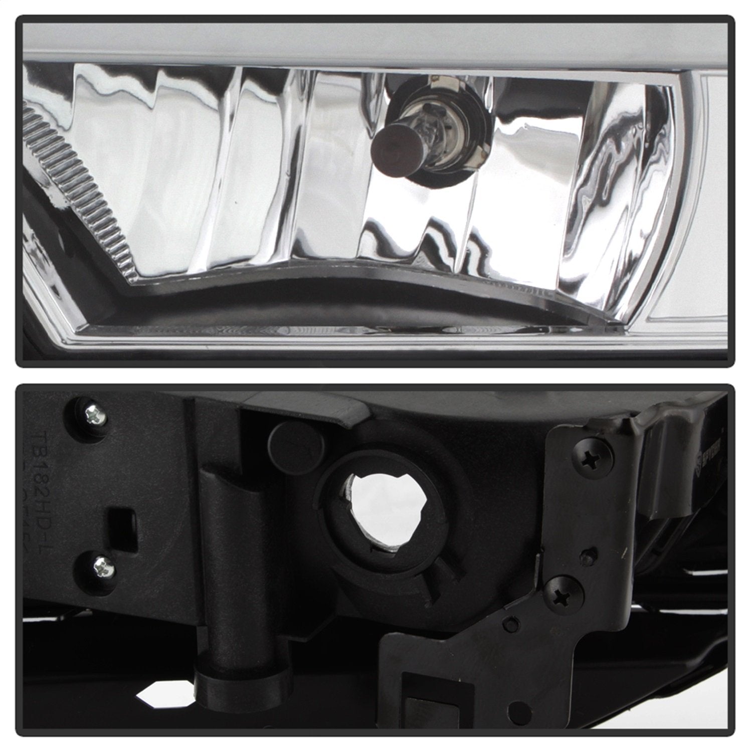 Honda CRV 2015-2016 Spyder 9031489 Fog Lights W/Switch and Cover - Clear