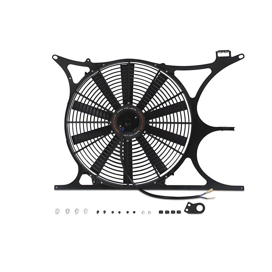 Mishimoto Performance Fan Shroud MMFS-E36-92PK with Fan Controller Kit fits BMW E36, 1992-1999
