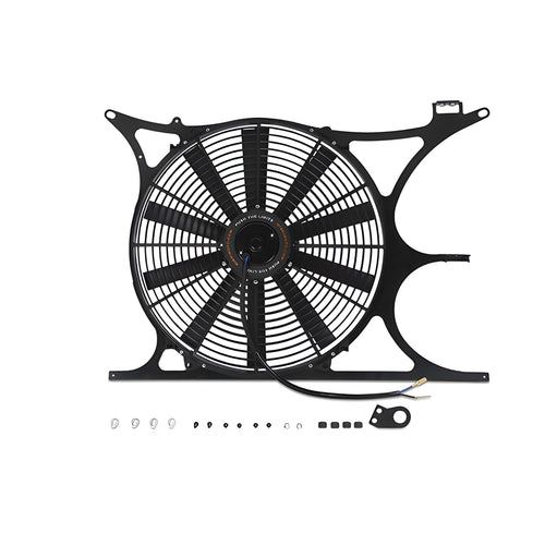 Mishimoto Performance Fan Shroud MMFS-E36-92PK with Fan Controller Kit fits BMW E36, 1992-1999