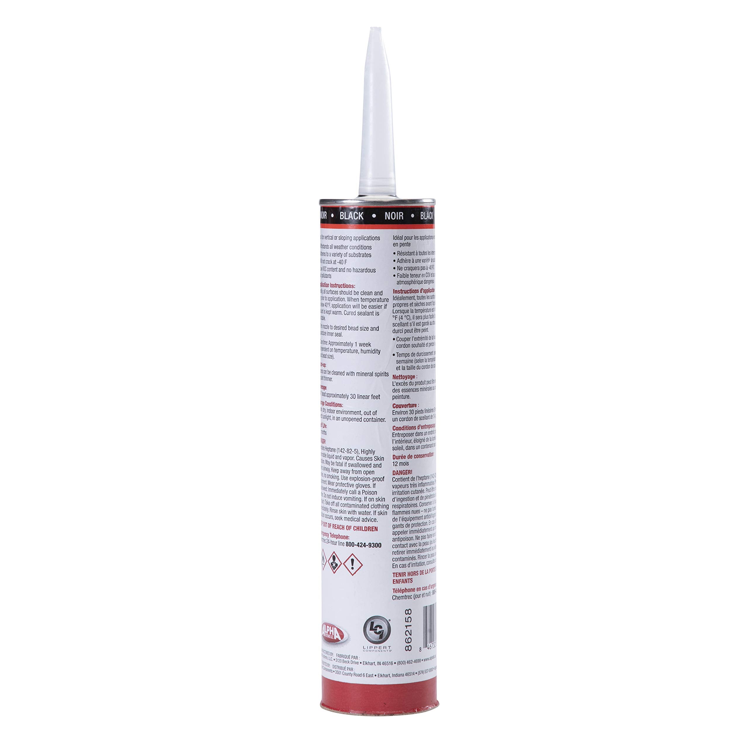 Non-Sag Sealant 1010 for 5th Wheel RVs, Travel Trailers and Motorhomes