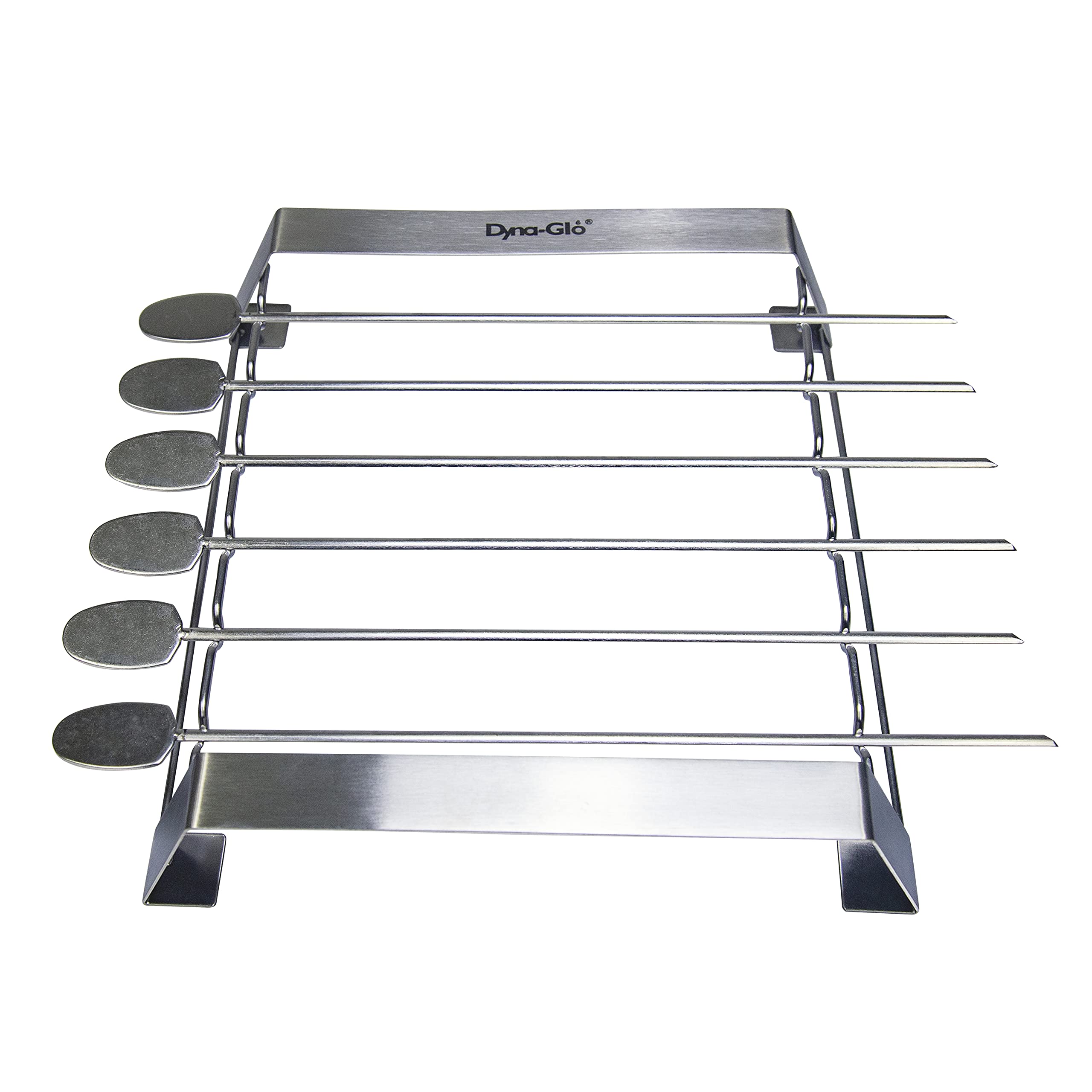 6PC Dyna Glo Skewer and Rack Set