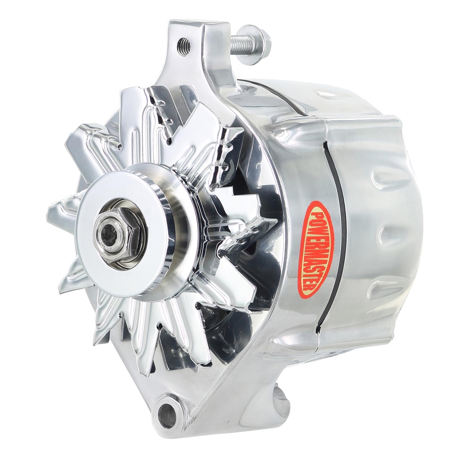 Alt Ford Powermaster Upgrade Polish 150A Smooth Look™ 1V Pulley 1-Wire