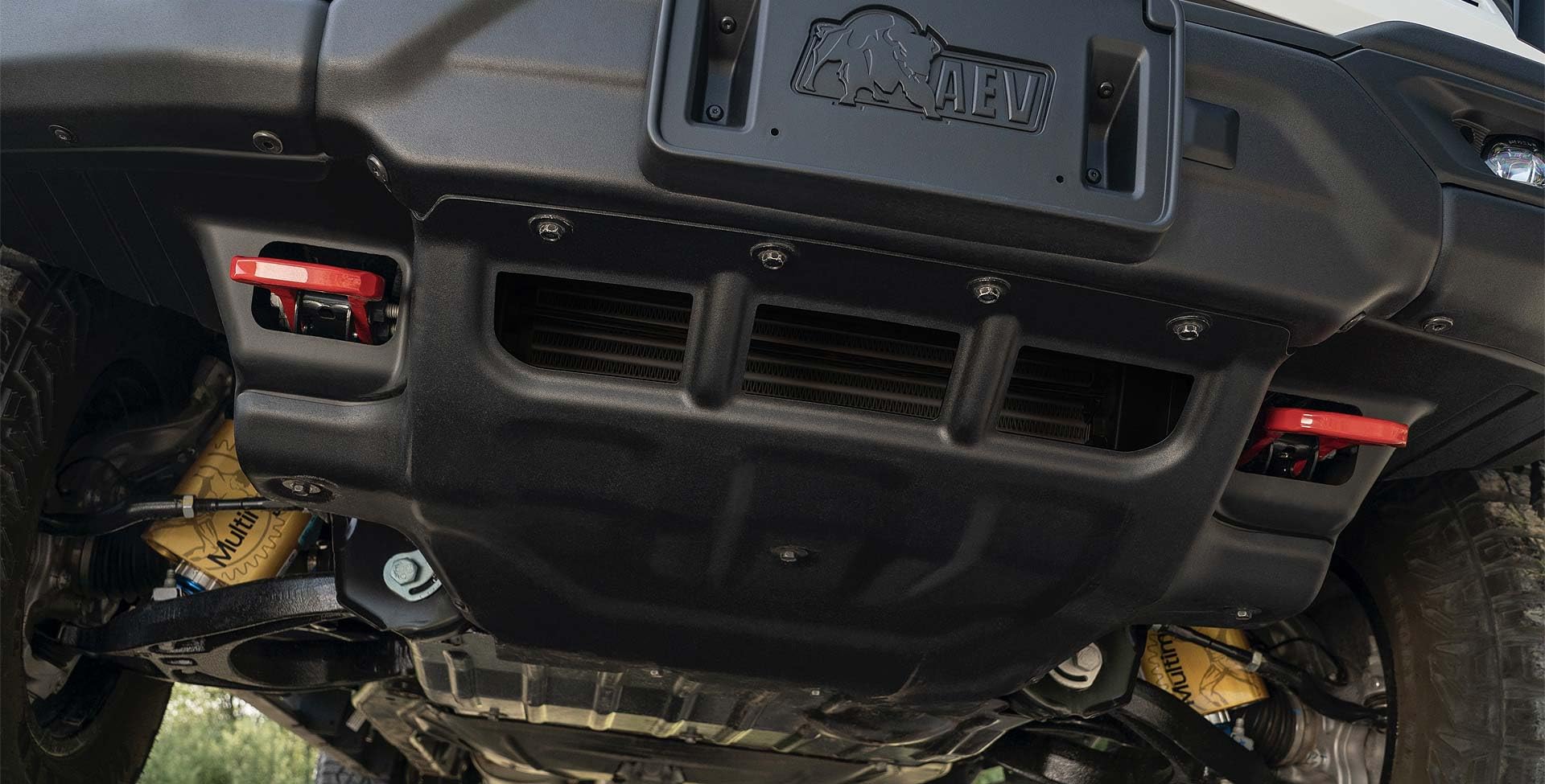 Radiator Skid Plate AEV Compatible with 2023+ Chevrolet Colorado ZR2 Bison & GMC Canyon AT4X With AEV Front Bumper