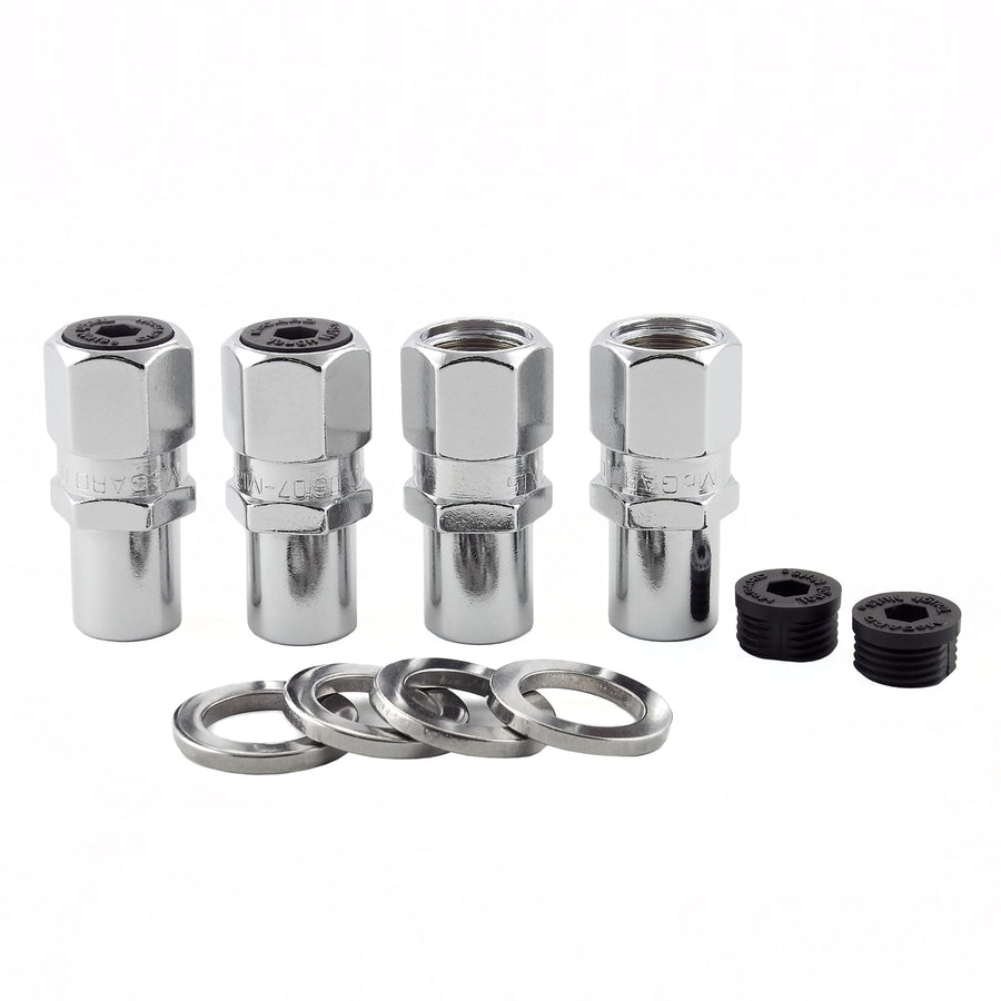 Chrome Racing Style McGard 69105 .746" Shank Lug Nuts (1/2"-20 Thread Size) - Box of 100