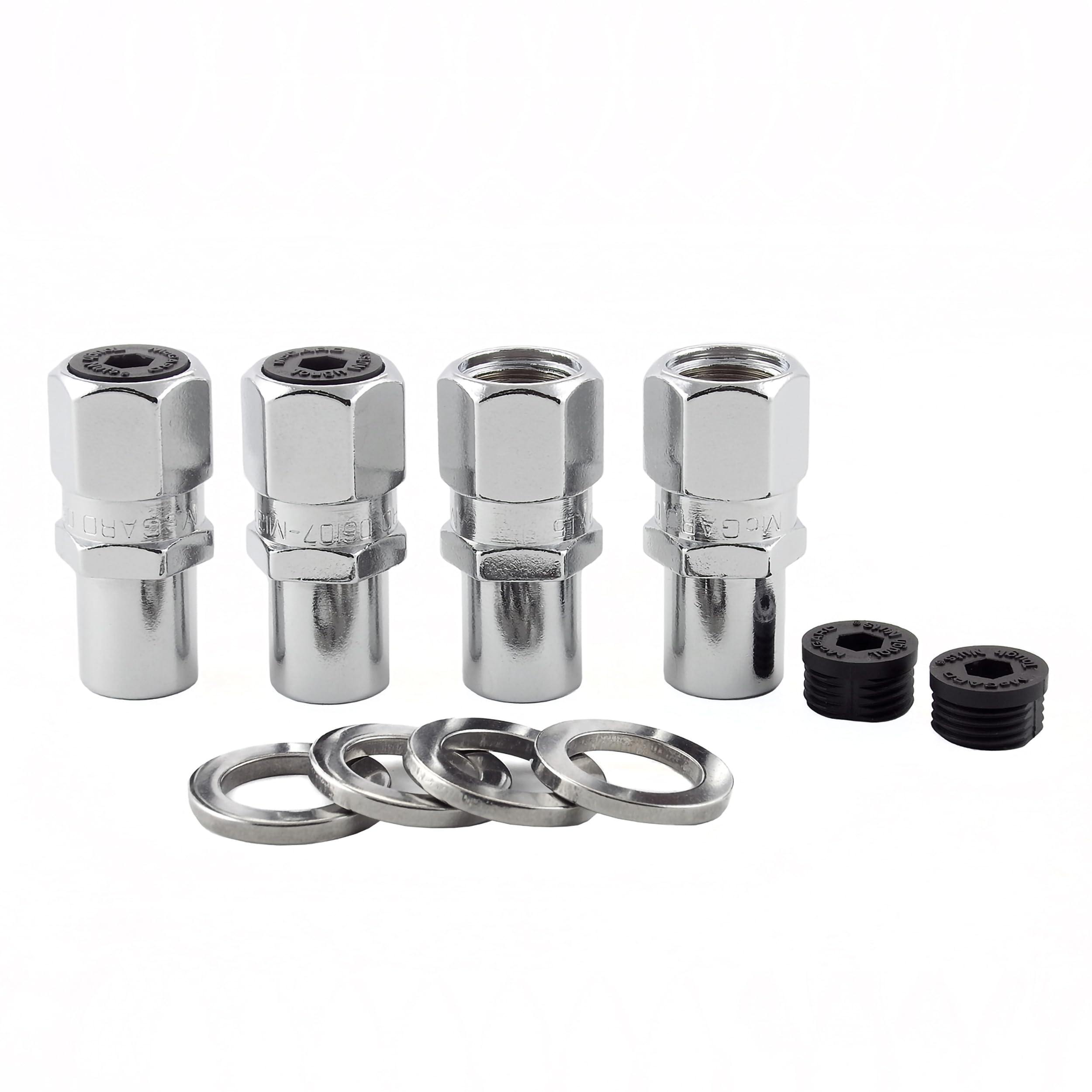 Chrome Racing Style McGard 69106 .746" Shank Lug Nuts (7/16"-20 Thread Size) - Box of 100