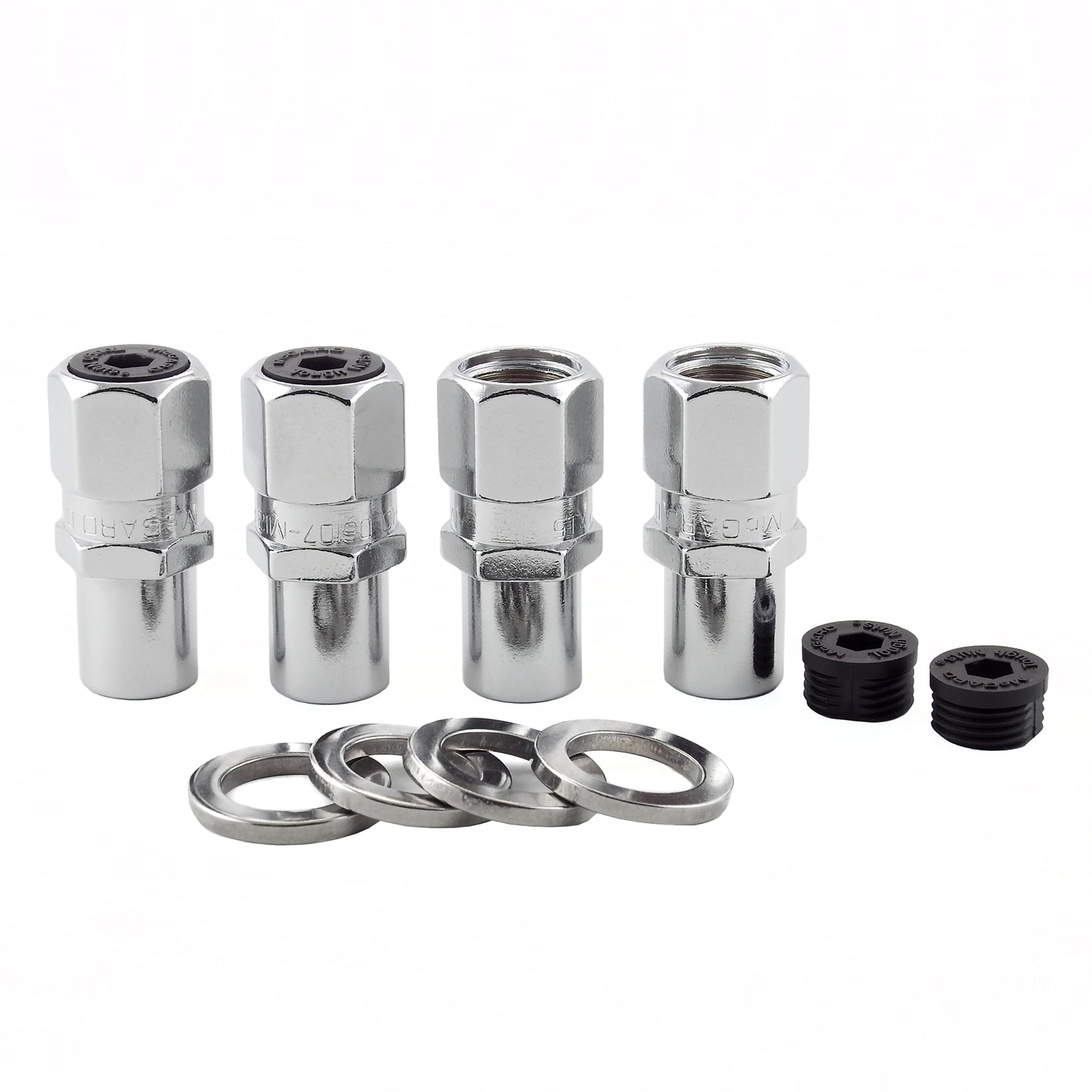 Chrome Racing Style McGard 69106 .746" Shank Lug Nuts (7/16"-20 Thread Size) - Box of 100