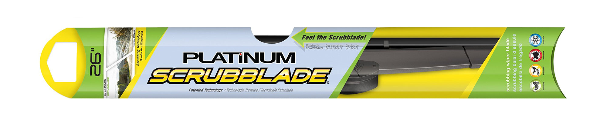Platinum Scrubblade Wiper Blade - HS2600
