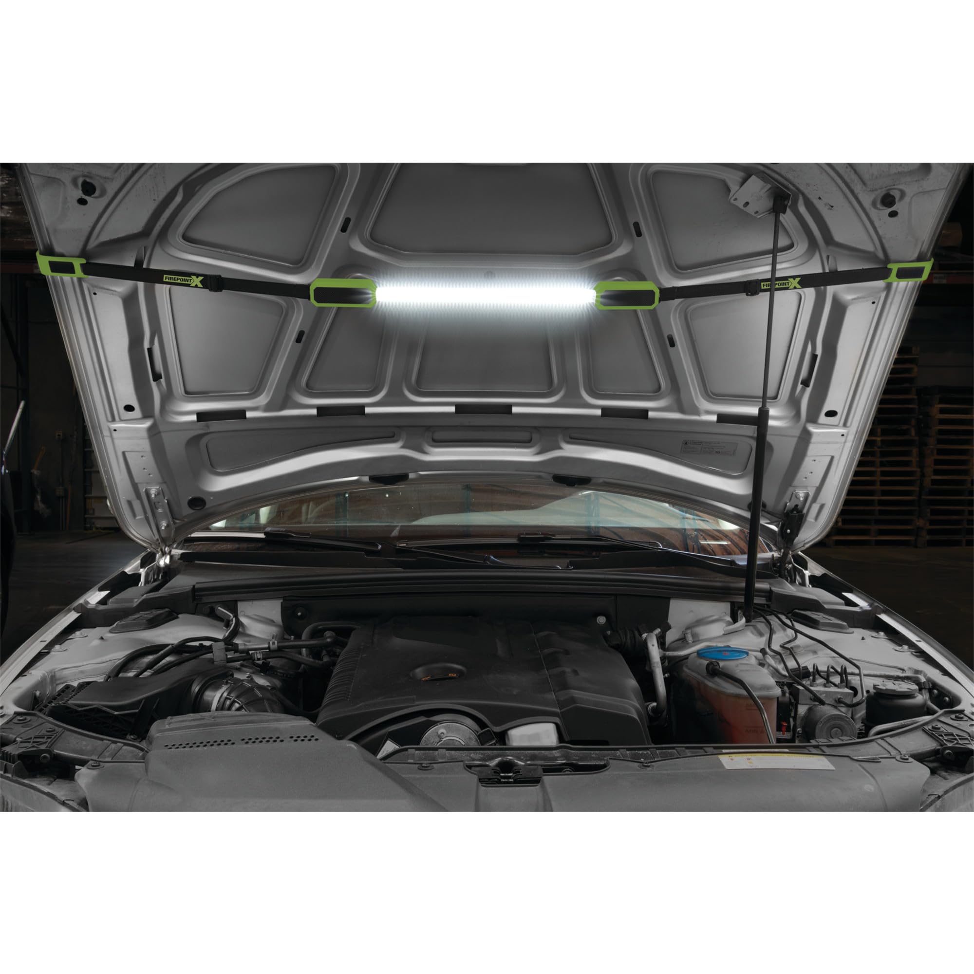 60-Inch Performance Tool W2673 Hood Light with 1000 Lumens of Flood Light and Adjustable Elastic Strap for Any Size Hood