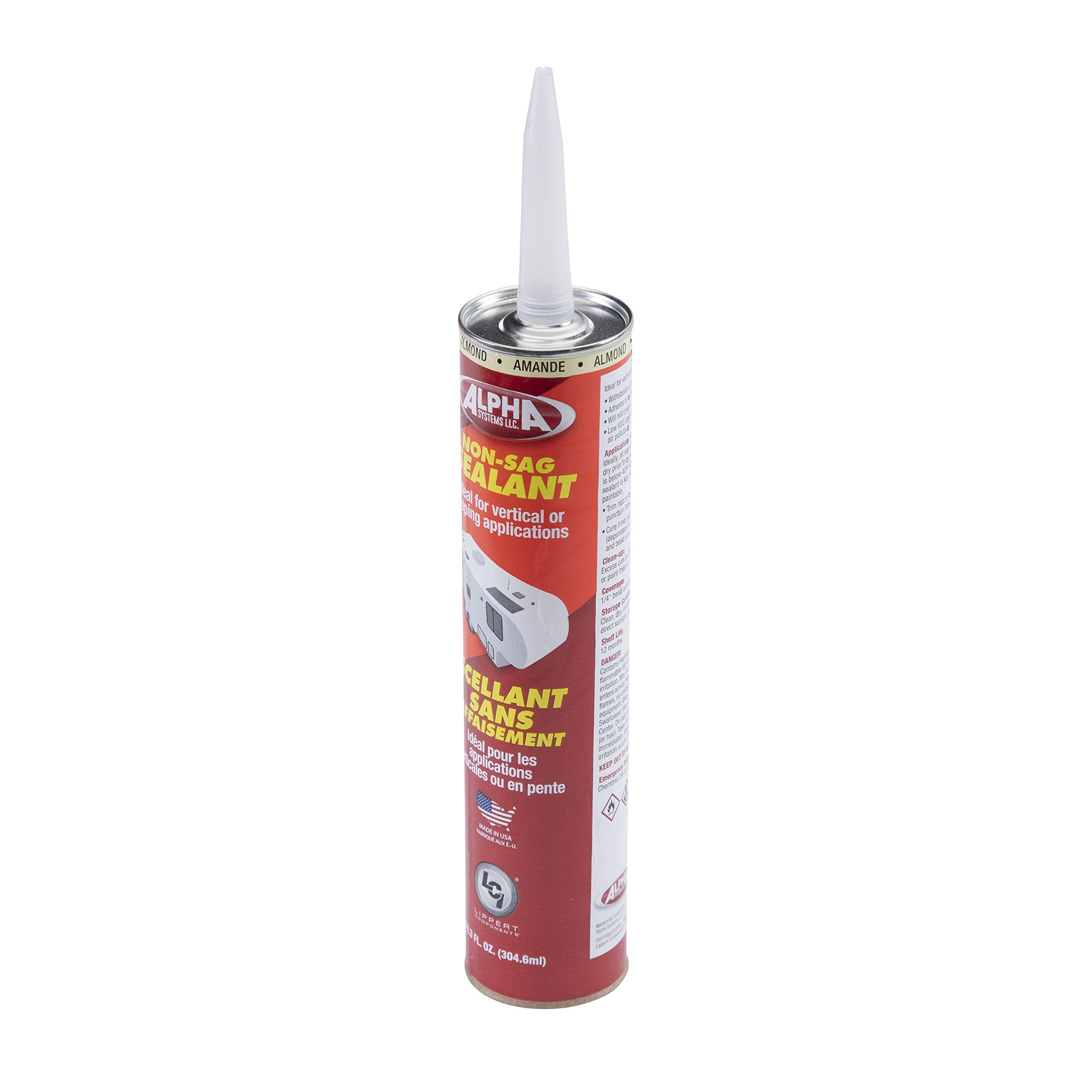 Non-Sag Sealant 1010 for 5th Wheel RVs, Travel Trailers and Motorhomes