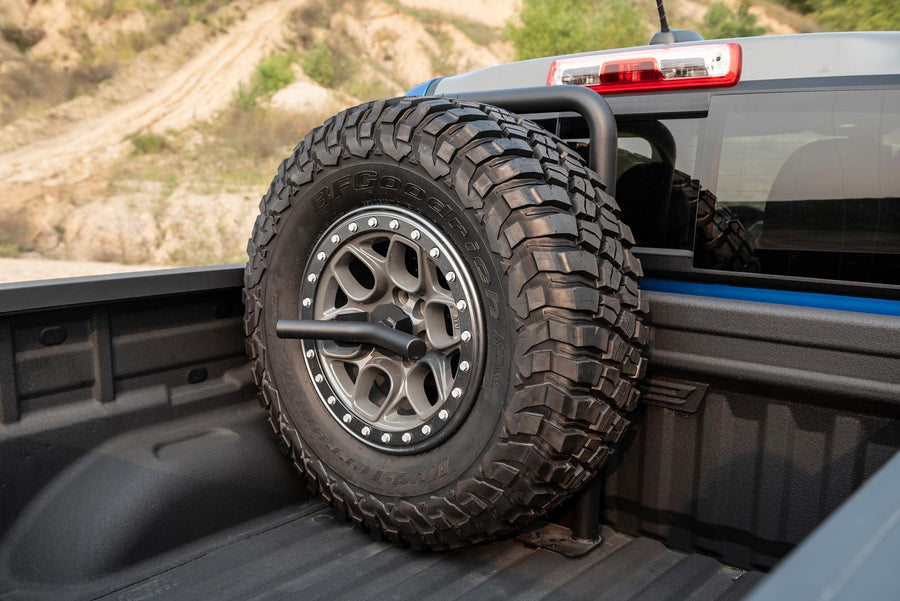 Vertical AEV Tire Mount Compatible with 2017-2022 Chevrolet Colorado