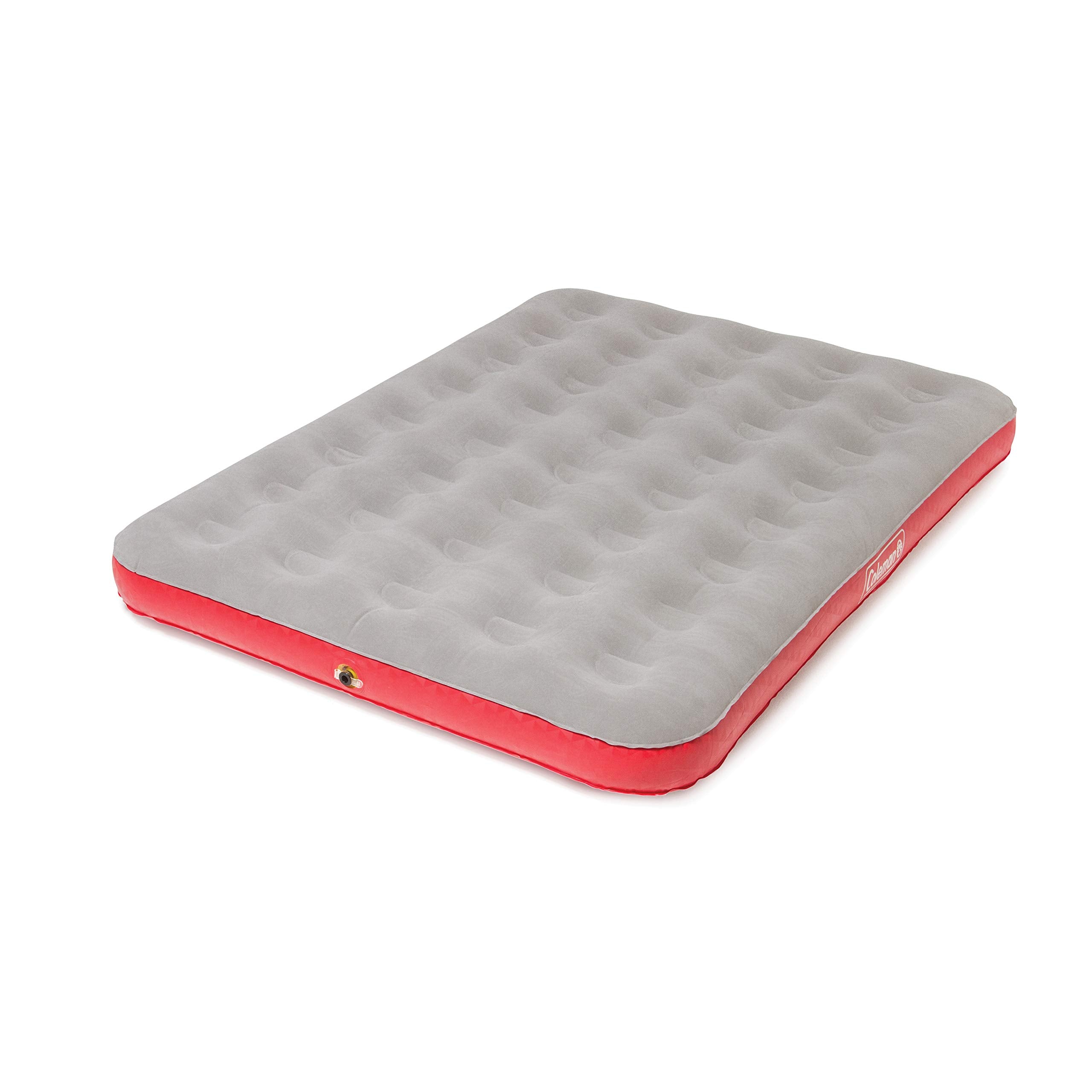 Coleman Single-High QuickBed Inflatable Air Mattress, Leak-Free Airbed with Plush Top & Included Carry Bag for Indoor/Outdoor Use, Twin/Full/Queen Options