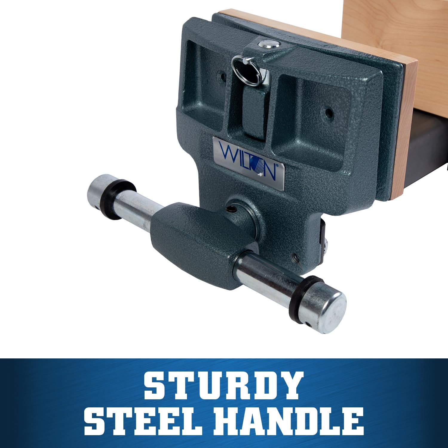 Wilton 4" x 7" Woodworking Vise, 10" Max Jaw Opening, Rapid-Action (Model 78A)