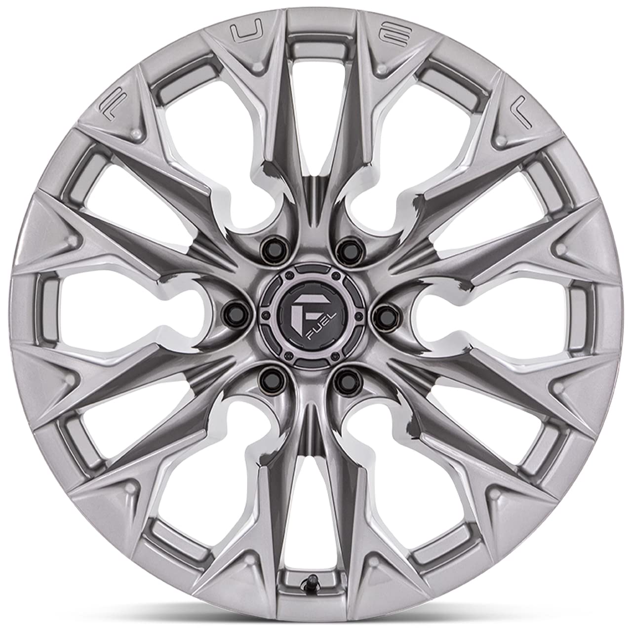 D806 FLAME FUEL OFF-ROAD 22X10, 6X135, 4.79, -18mm PLATINUM - D80622008947
