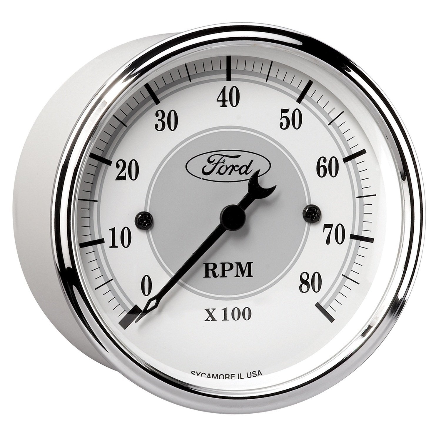 3-1/8" Auto Meter 880088 8000 RPM Incandescent Flood Lit Tachometer Gauge for Ford