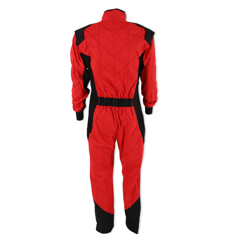Chevron-1 RaceQuip® Driving Suit - SFI 3.2A/1 - Red - Medium Tall