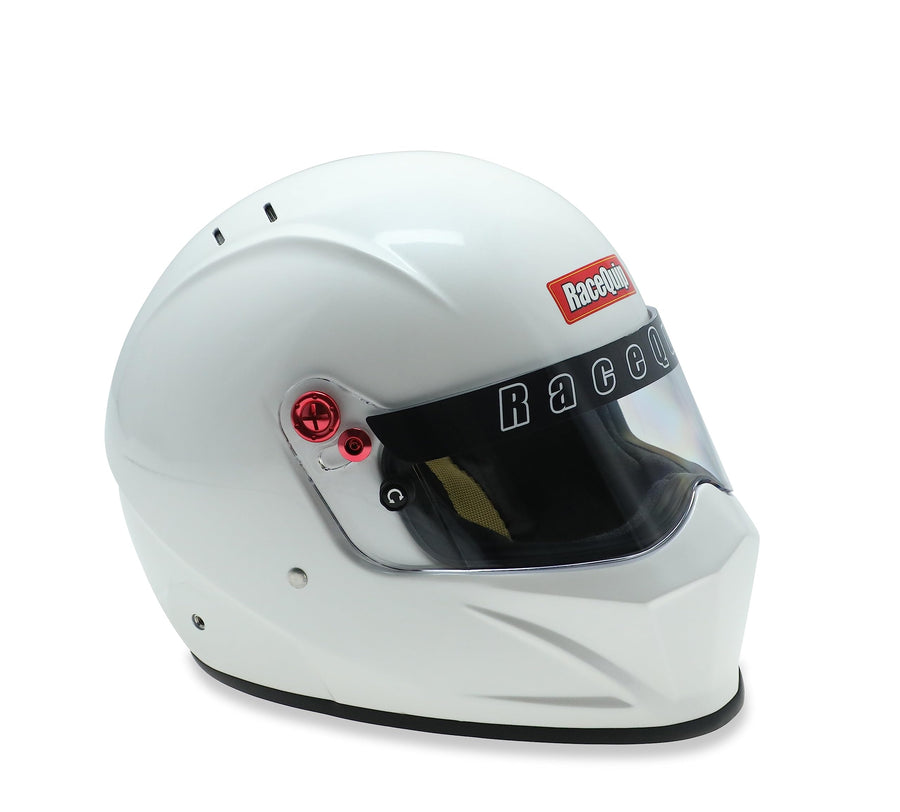 RaceQuip VESTA20 Series Full Face Helmet Snell SA2020 Rated Gloss White Small 286112