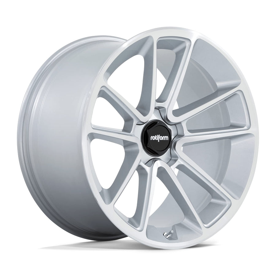 R192 Rotiform 21X9 5X112 GL-SLV-MACH-FC 27MM - R192219044+27