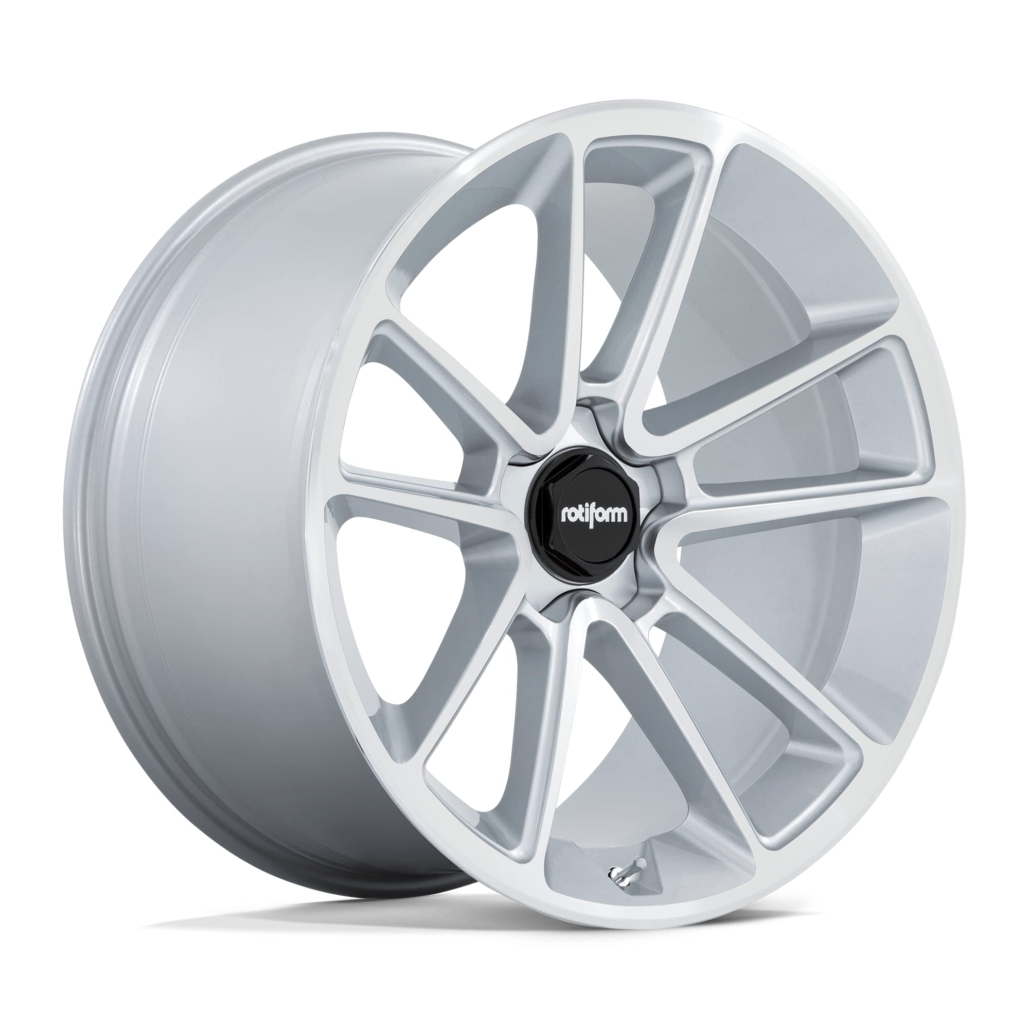 R192 Rotiform 22X10 5X120 GL-SLV-MACH-FC 30MM - R192220011+30